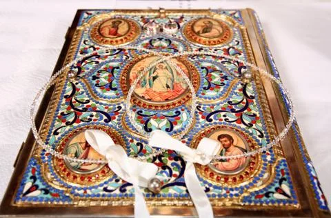 Wedding crowns Stock Photos