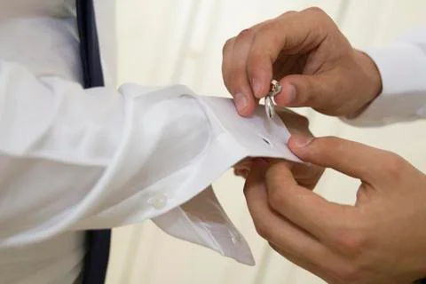 Wedding cuff Stock Photos