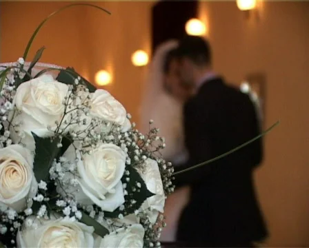 Wedding dance Stock Footage 623731