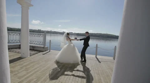 Wedding dance Stock Footage 32474789