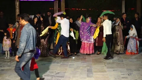 Wedding  dance Stock Footage 166534925