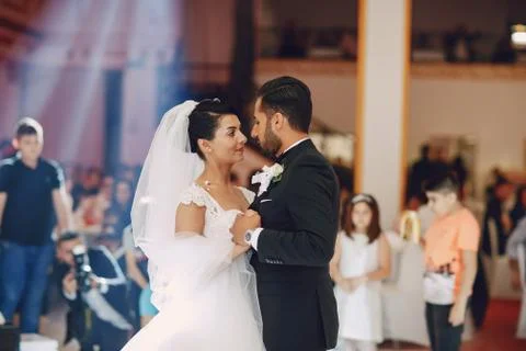 Wedding danse Stock Photos