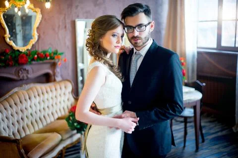 Wedding day concept Stock Photos