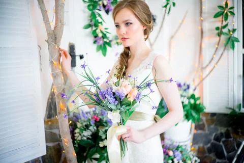 Wedding day concept Stock Photos