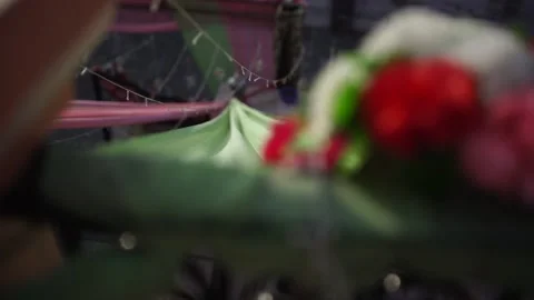 Wedding Day Decoration Stock Footage 169817989