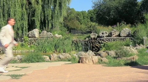 On The Wedding Day Stock Footage 52689172