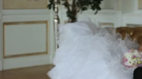 Wedding day (part 1) Stock Footage