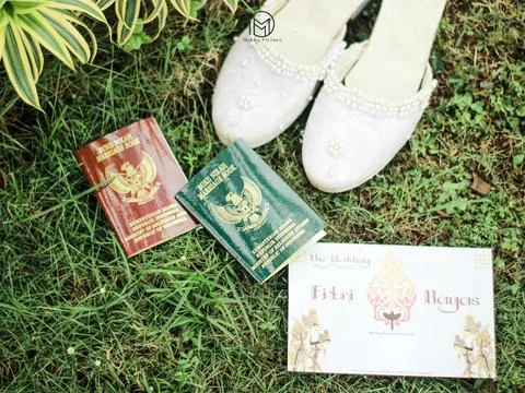 Wedding day 库存照片