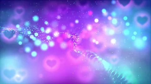 Wedding day purple  background Stock Footage 85322592