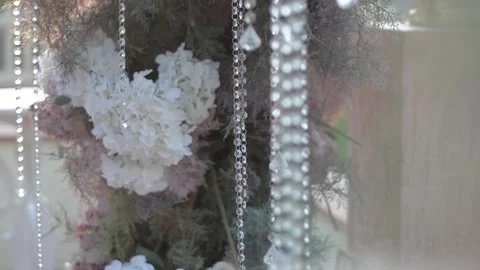 Wedding - decor 4 Stock Footage 148092427