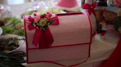 Wedding decor Stock Footage 45833381