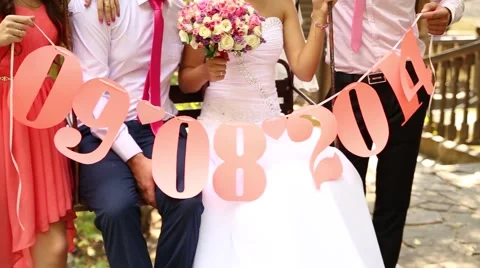 Wedding decor Stock Footage 45833464