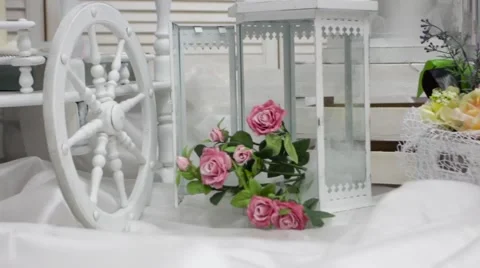 Wedding decor Stock Footage 61685664