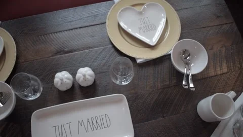 Wedding Decor Stock Footage 144190551