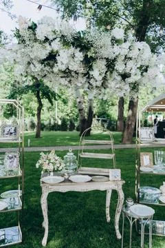 Wedding decor idea Stock Photos