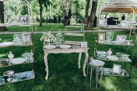 Wedding decor idea Stock Photos