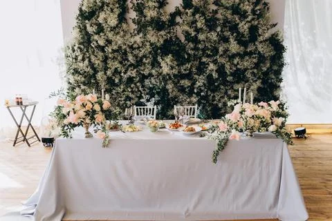 Wedding decor idea Stock Photos