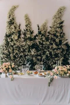 Wedding decor idea Stock Photos