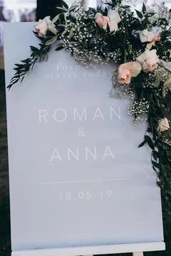 Wedding decor idea Stock Photos