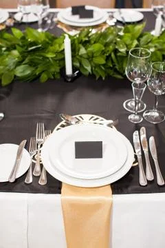 Wedding decor. interior. Festive Stock Photos