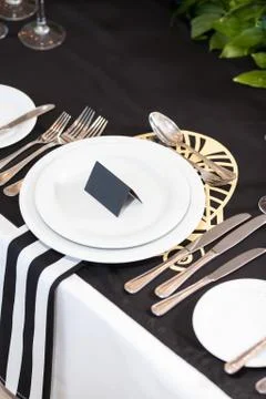 Wedding decor. interior. Festive Foto stock
