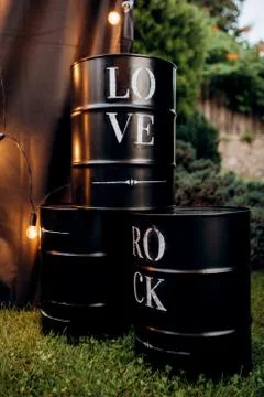 Wedding decor Stock Photos