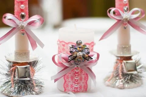 Wedding decor. wedding interior. Stock Photos