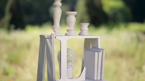 Wedding decoration 2 Stock Footage 65367438