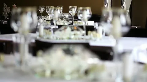 Wedding decoration Stock Footage 24672188