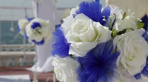 Wedding decoration. Stock Footage 31042412
