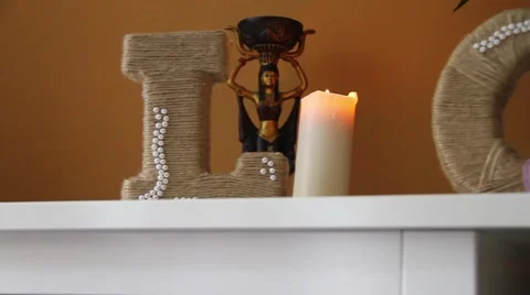 Wedding decoration Stock Footage 43214155