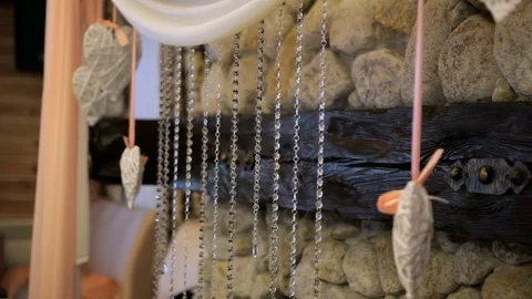 Wedding decoration. Video stock 75073732