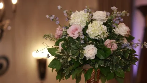 Wedding decoration Video stock 251590700