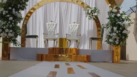 Wedding Decoration Vídeos de archivo 275149223