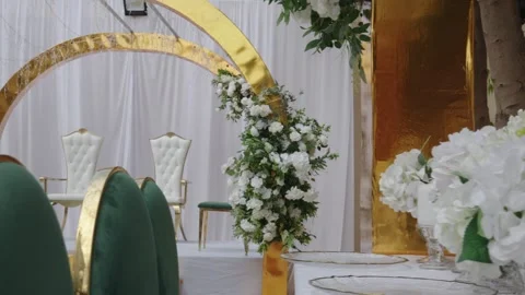 Wedding Decoration Vídeos de archivo 275150074