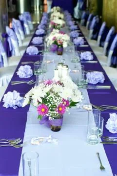Wedding decoration Foto stock