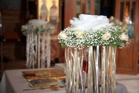 Wedding decoration Stock Photos