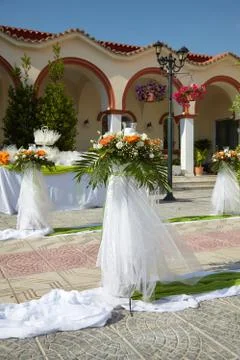 Wedding decoration Stock Photos