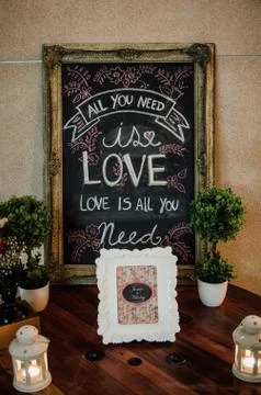 Wedding decoration Stock Photos