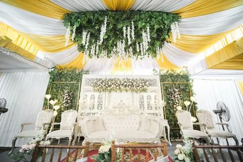 Wedding decoration 库存照片