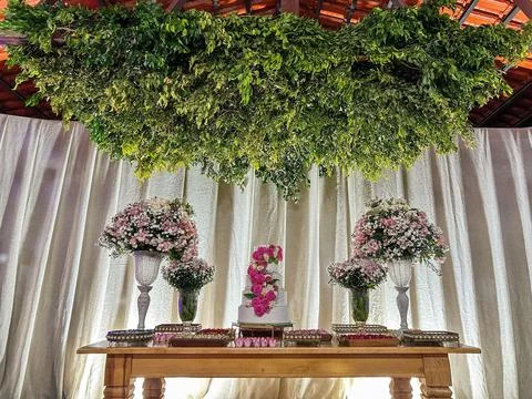 Wedding decoration Stock Photos