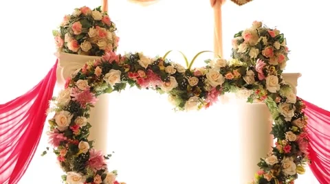 Wedding decoration2 Stockbeeldmateriaal 45833708