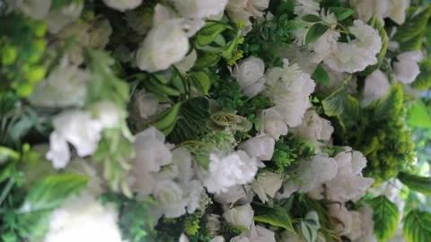 Wedding decorations flowers 64 Stock Footage 315411318