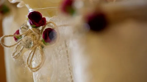 Wedding decorations flowers 84 Stock Footage 315411620