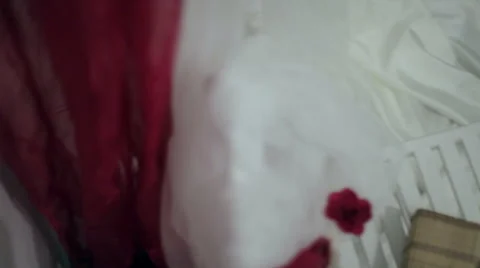 Wedding decorations Stock Footage 46820809