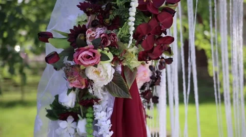 Wedding decorations Stock Footage 53501580
