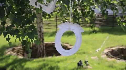 Wedding decorations Stock Footage 53501583