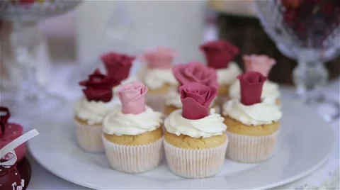 Wedding decorations Stock Footage 54437605