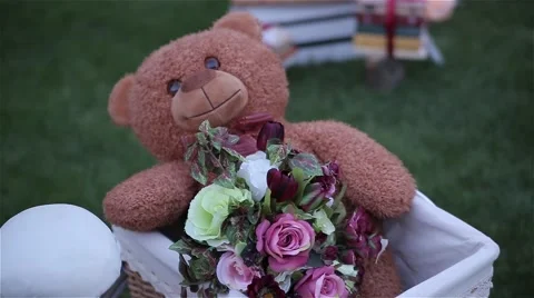 Wedding decorations Stock Footage 54437623