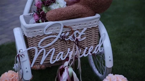 Wedding decorations Stock Footage 54437625